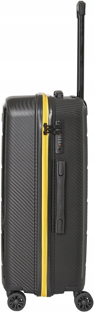 Vidutinis lagaminas CAT 8438101, juodas