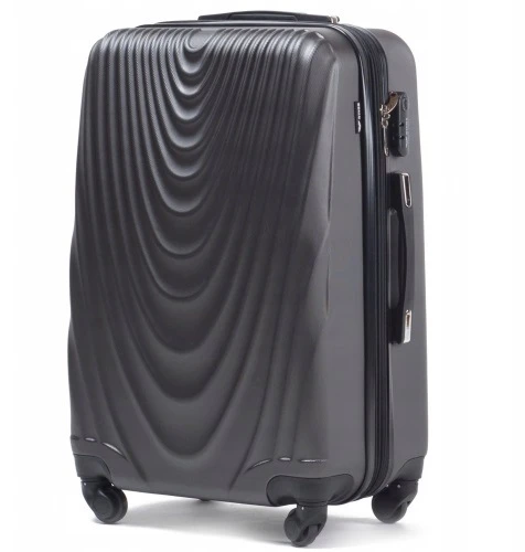 Vidutinis lagaminas Wings 304 M, pilkas