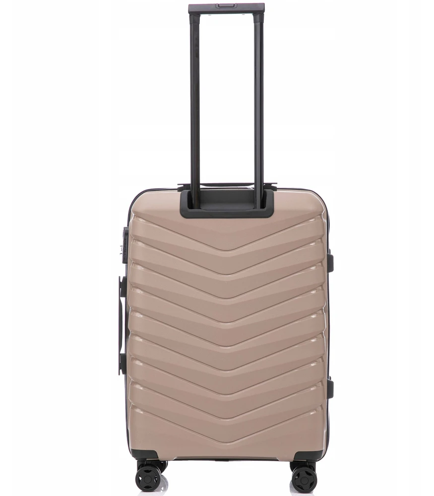 Vidutinis Lagaminas Wings Phoenix Polipropilenas 24" Šampano Spalvos