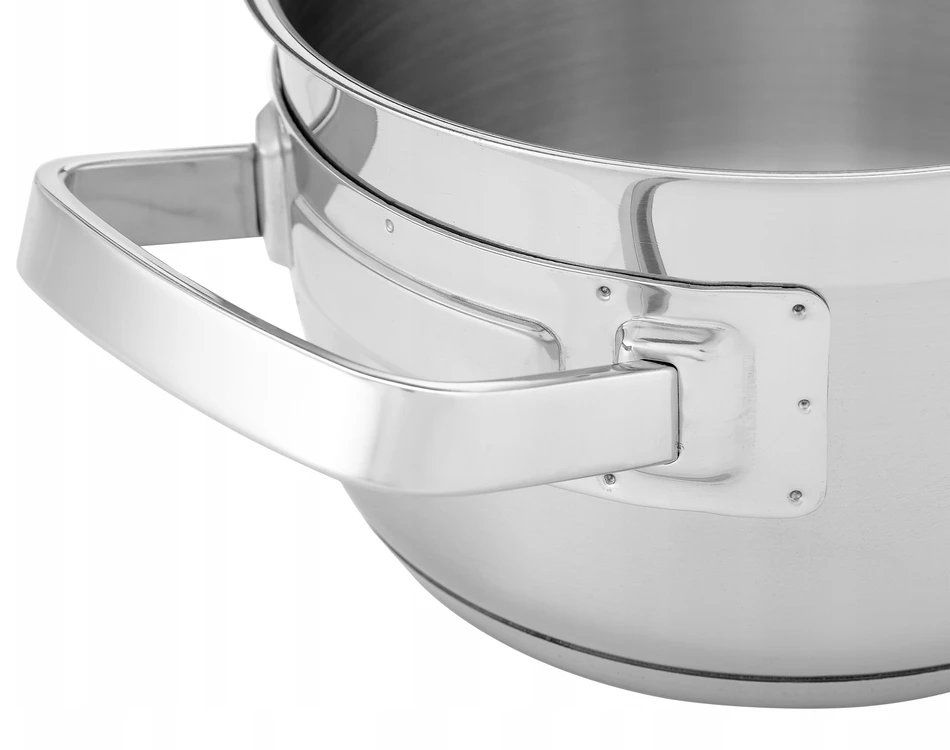 Vidutinis puodas, indukcinis, 1,9 l, nerūdijantis plienas, 160 mm, dangtis TECHNICA