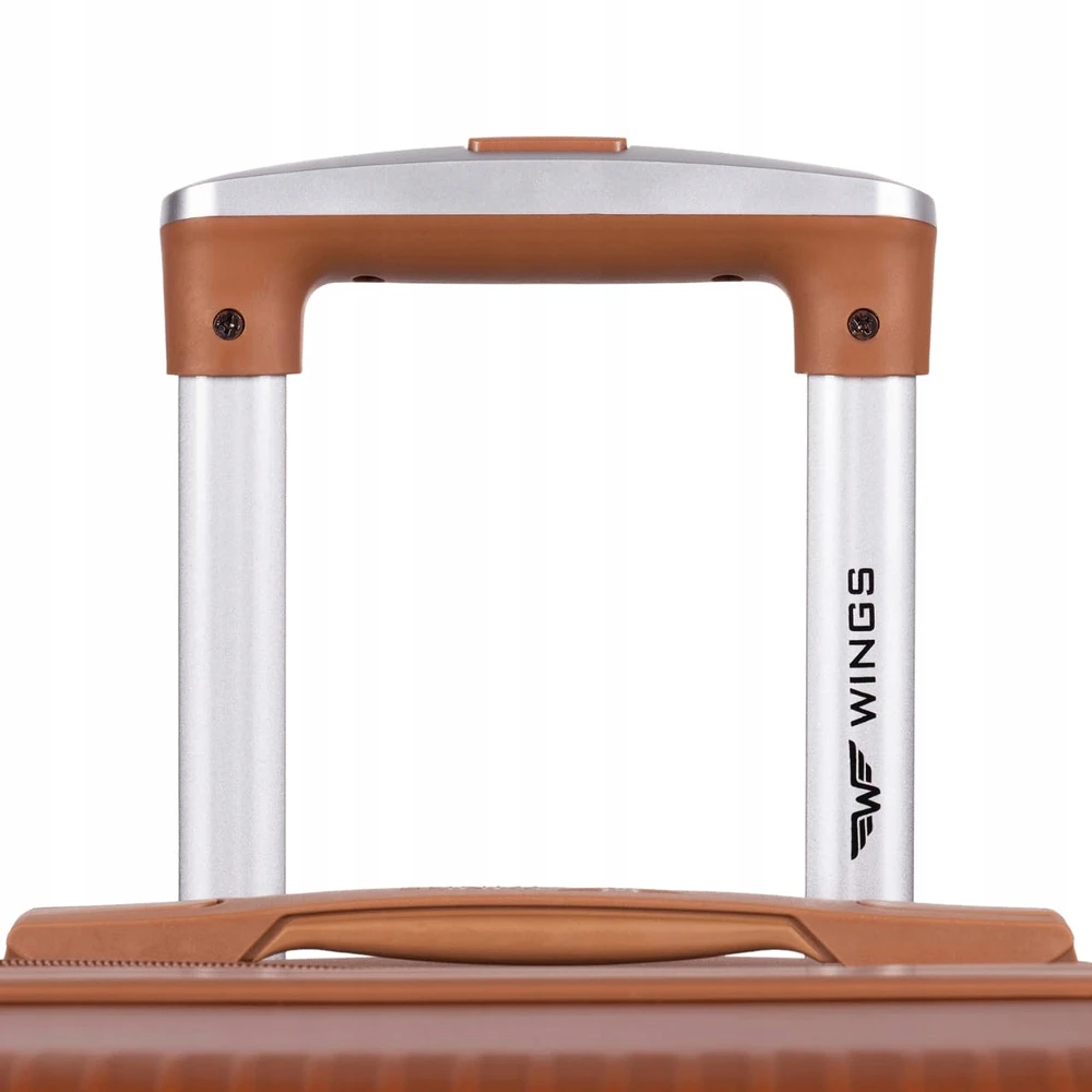 Vidutinis registruotas lagaminas Wings Swallow 3.0 ROSE GOLD 24" Registruotas bagažas