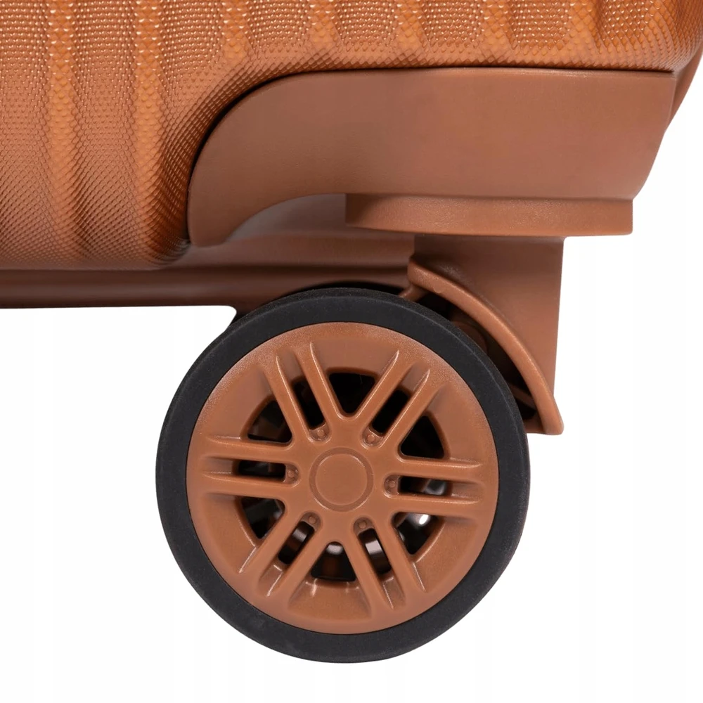 Vidutinis registruotas lagaminas Wings Swallow 3.0 ROSE GOLD 24" Registruotas bagažas