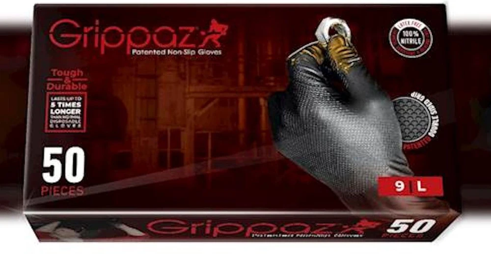 Grippaz Vienkartinės nitrilinės pirštinės 2XL 50 vnt