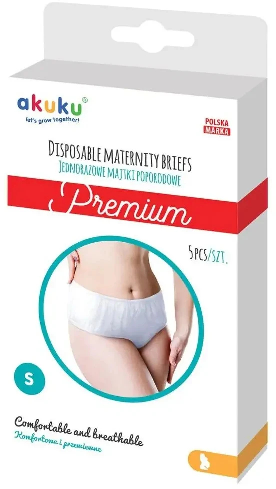 Vienkartiniai apatiniai po gimdymo Akuku, 5 vnt.