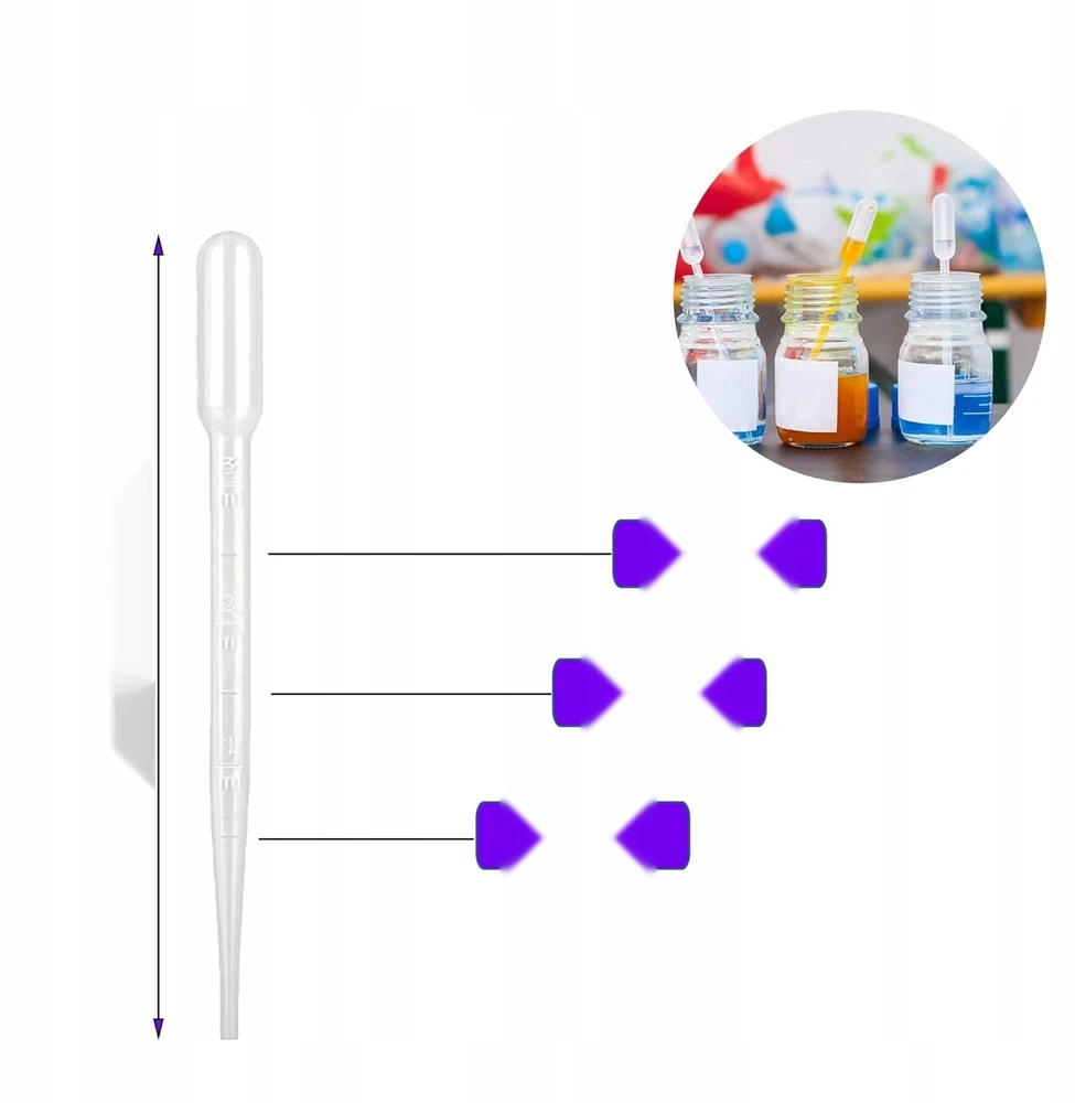 VIENKARTINIS PLASTIKINIS 3ML TIKSLIUS LABORATORIJOS PERKELIMAS