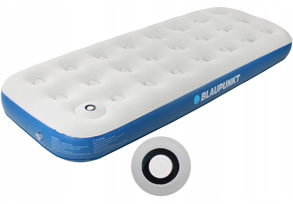 Pripučiamas čiužinys su įmontuota kojine pompa 188x73 cm Blaupunkt IM410