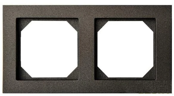 Liregus 1-vietis rėmelis EPSILON SLIM LINE, antracito sp.