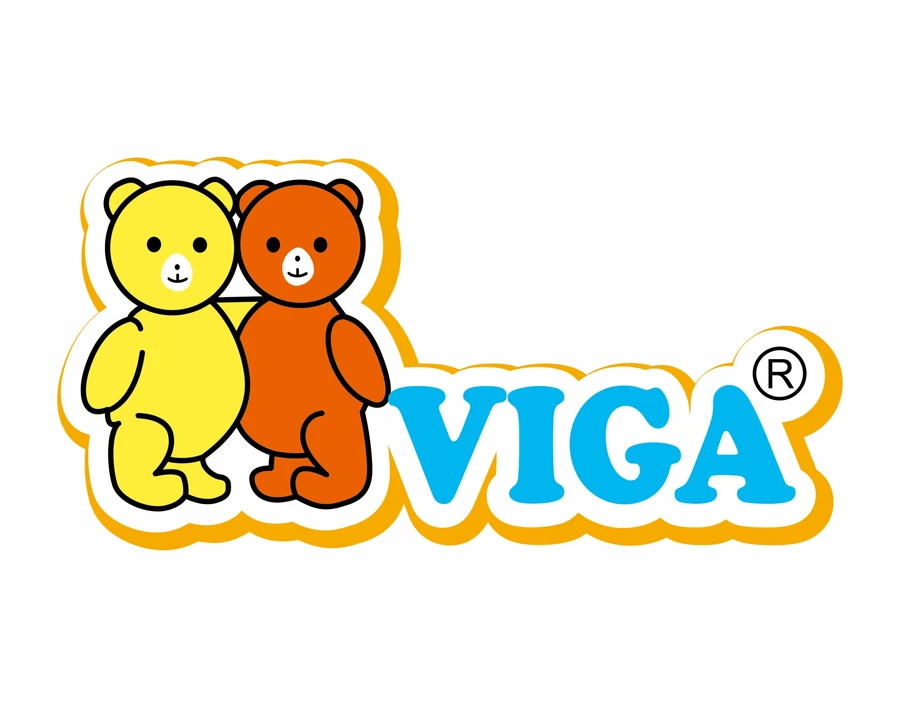 Viga Dėlionė 4 vnt. - Drugelis