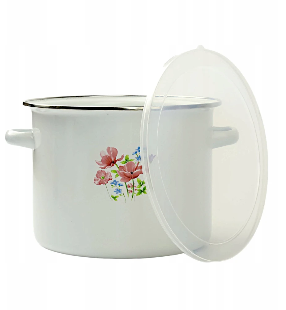 Viking EMALINIS PUODAS, AUKŠTAS, INDUKCINIS, DEKORUOTAS, 20cm, 4,5L, TISIUS JUNGTIS