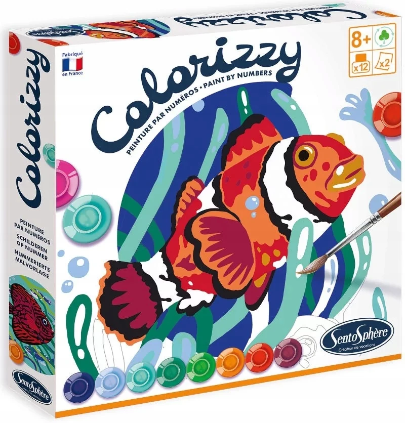 Vilac Kūrybinis spalvinimo rinkinys „Colorizzy Povandeninis pasaulis”