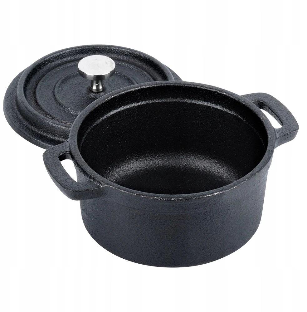 Vilde 4x ketaus puodas, puodas, indas, ramekinas, patiekimui, gratina, 250 ml