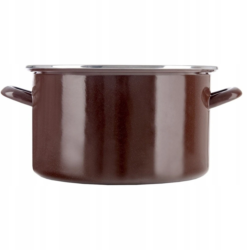 Vilde DIDELIS EMALINIS PUODAS TRADICINĖMS DUJŲ ĮVEDIMUI 32cm 11,5L