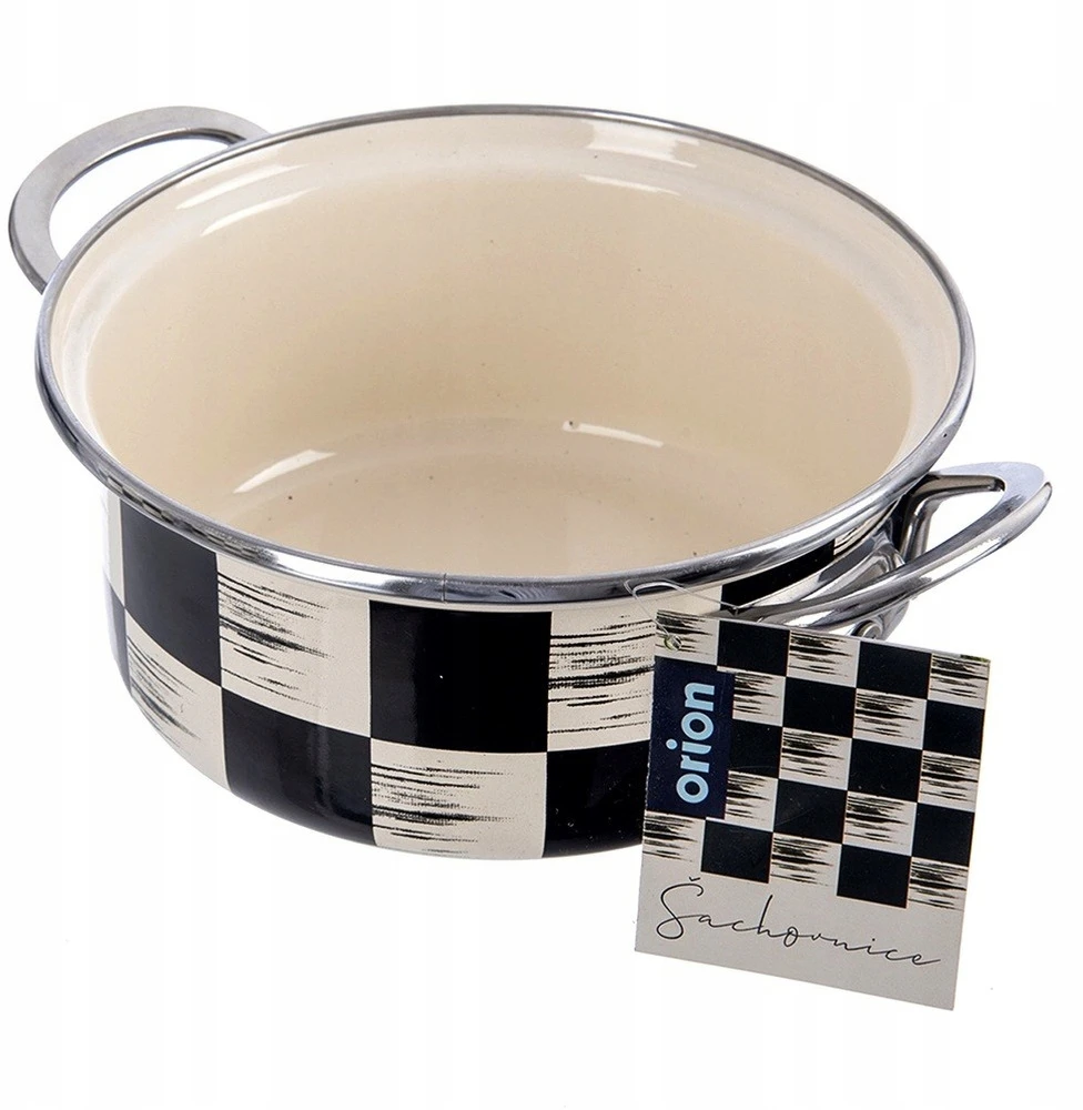 Vilde EMALINIS PUODAS DUJŲ IŠVEDIMUI TRADICINIS EMALIS 18cm 1,5L