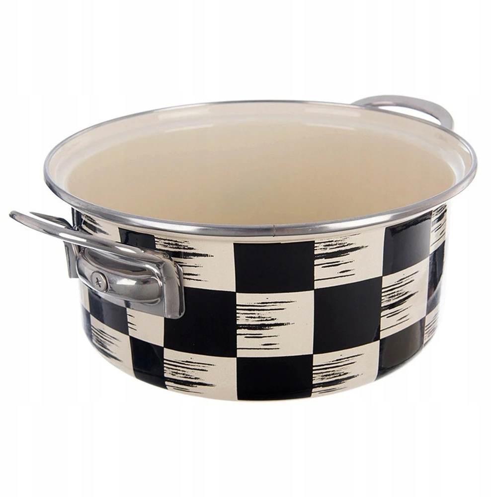 Vilde EMALINIS PUODAS DUJŲ IŠVEDIMUI TRADICINIS EMALIS 20CM 2,2L