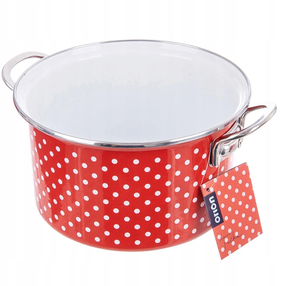 Vilde EMALINIS PUODAS INDUKCINĖMS DUJINĖMS EMALINIS TRADITIONAL 4L 22cm