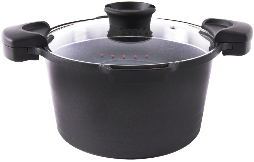 Vilde GRANITINIS PUODAS MAkaronams virti IR TROŠINTI SU PERKOMINIMO FUNKCIJA 5,5L