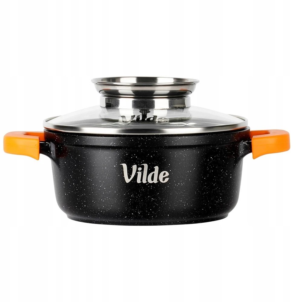 Vilde Puodas granitiniu paviršiumi TERRUNA AROMA 16 cm, 1,2 l