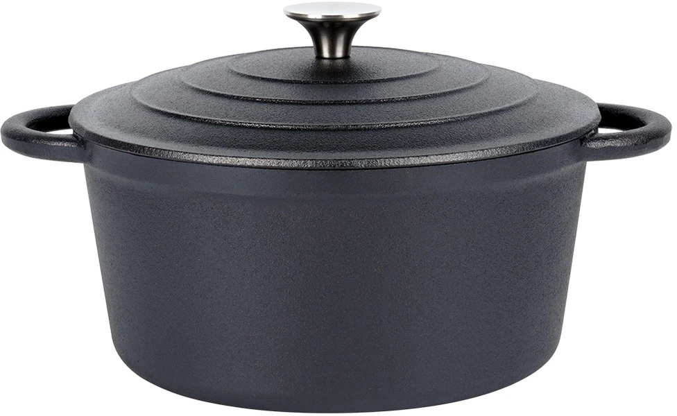 Ketaus puodas su dangčiu Vilde Cast Line 24 cm, 3,9 l