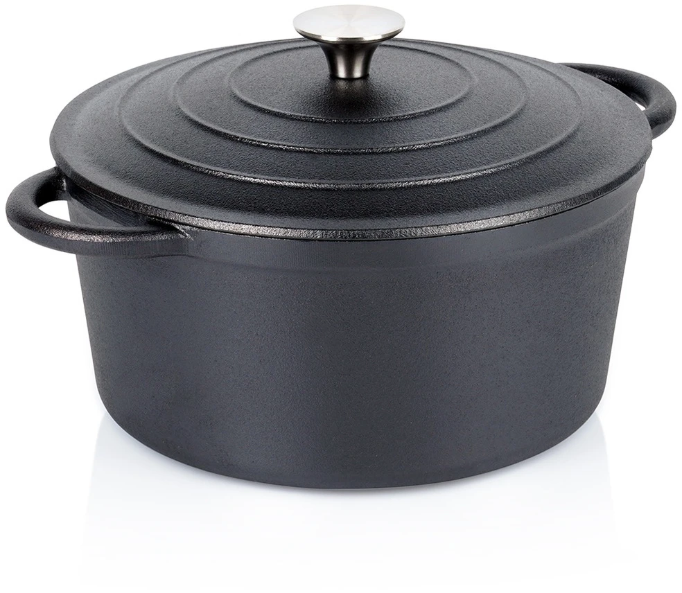 Ketaus puodas su dangčiu Vilde Cast Line 24 cm, 3,9 l