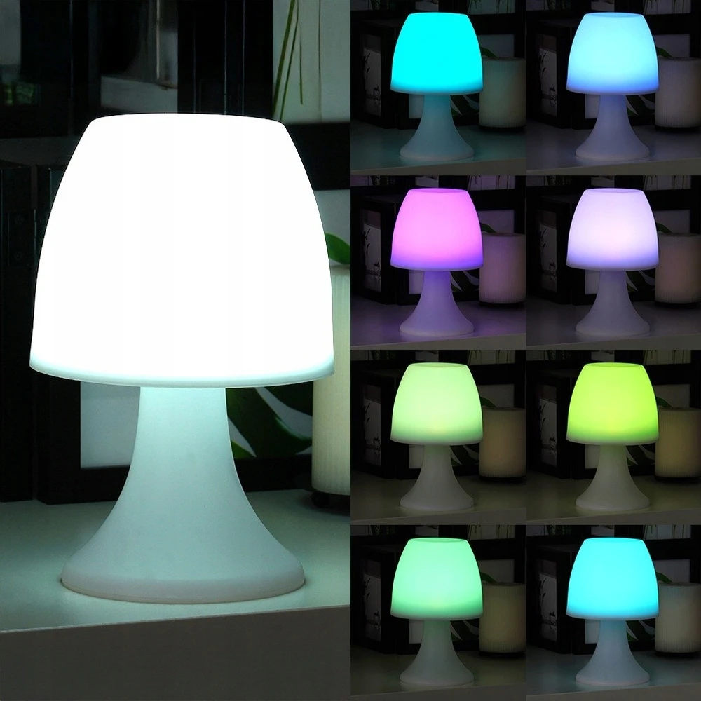 Vilde Naktinė lempa LED MULTIKOLOR KOLOROWA DLA DZIECI DO SYPIALNI BIURKO 19 CM