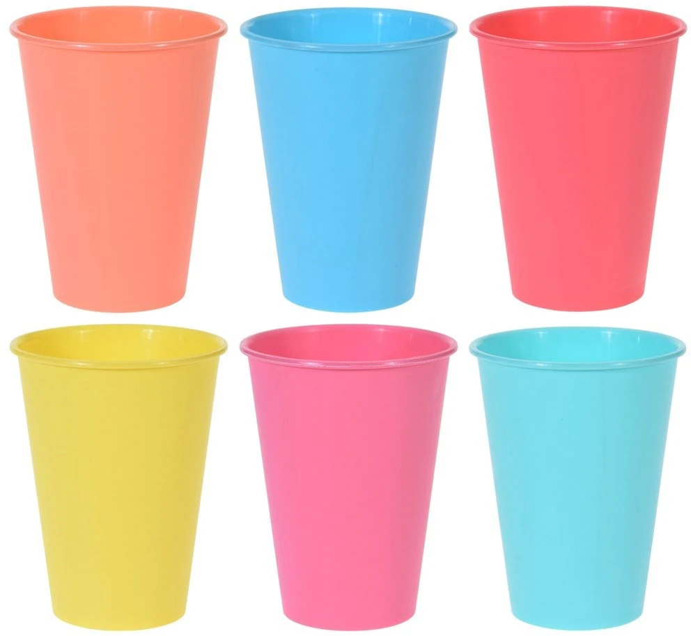 Vilde Plastikiniai puodeliai 400 ml 6 vnt. Orion