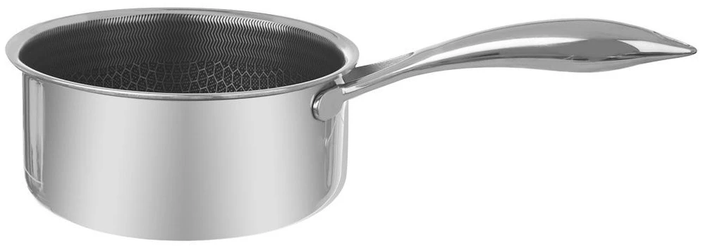 Vilde PLIENINĖ SAUGINĖ KEDA SU nelimpančia DANGA, DUJŲ INDUKCIJA, 16 cm, 1,5 L