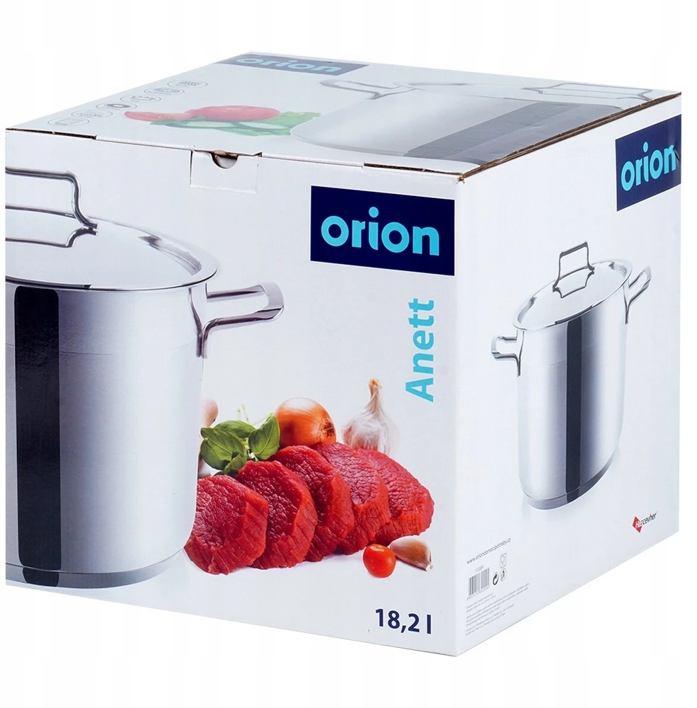 Vilde Plieninis puodas SU DANGIU 30 CM 18 L INDUKCINĖ INDUKCINĖ INDUKCINĖ INDUKCIJA