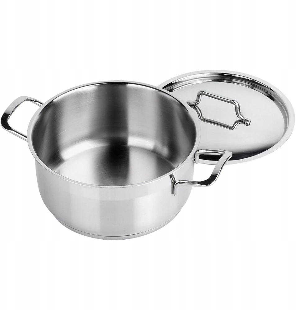 Vilde Plieninis PUODAS SU DANGIU DUJŲ INDUKCINIS ANETT 20 CM 3 L