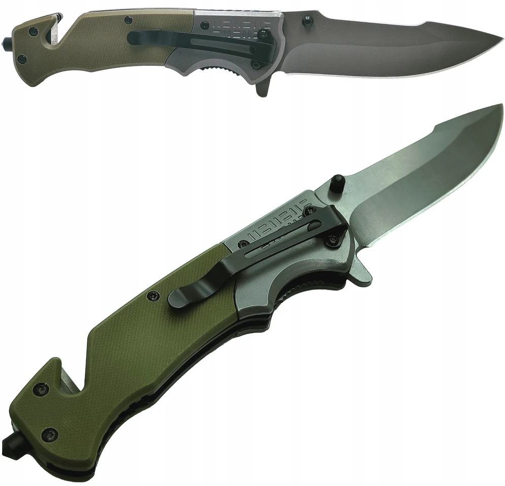VILKS KNIFE Kišeninis peilis SURVIVAL Sulankstomas daugiafunkcis taktinis karinis SHARP PLIENAS