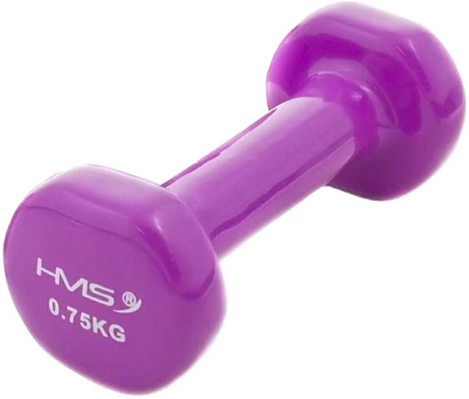 Aerobikos viniliniai hanteliai HMS 2 x 0,75 kg