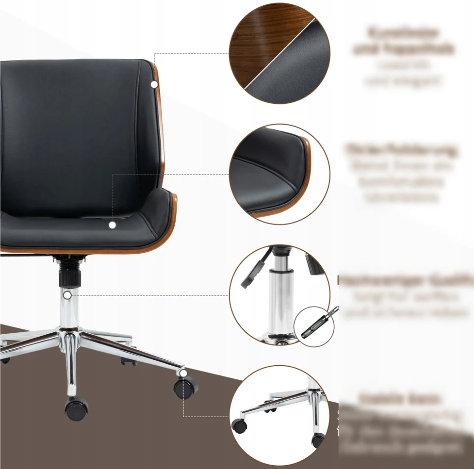 Vinsetto BIURO KĖDĖ, ERGONOMINĖ SUKIMOS KĖDĖS, SUKURIMAS, EKO ODA NAMŲ BIURAS