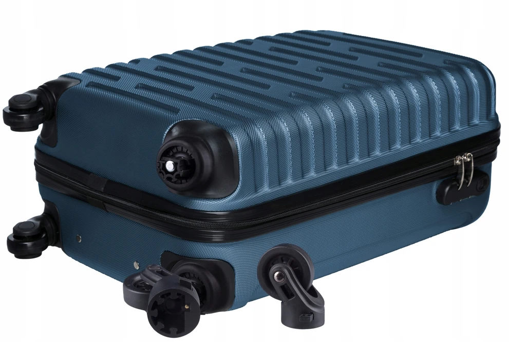 Vip Collection DIDELIS KELIONINIS lagaminas ANT RATAI NUIMAMI RATAI 102L 28" ABS COSTA DBLUE