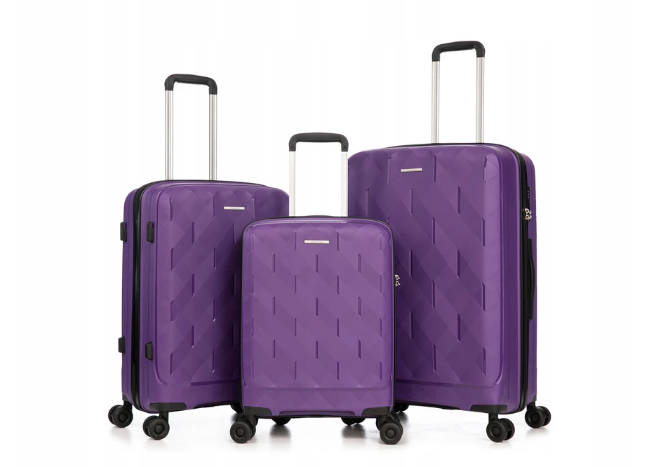 Vip Collection KALONAS LAMINAS RANKINĖ 55X37X20,5 CM RYANAIR WIZZAIR CAPRI VIOLET