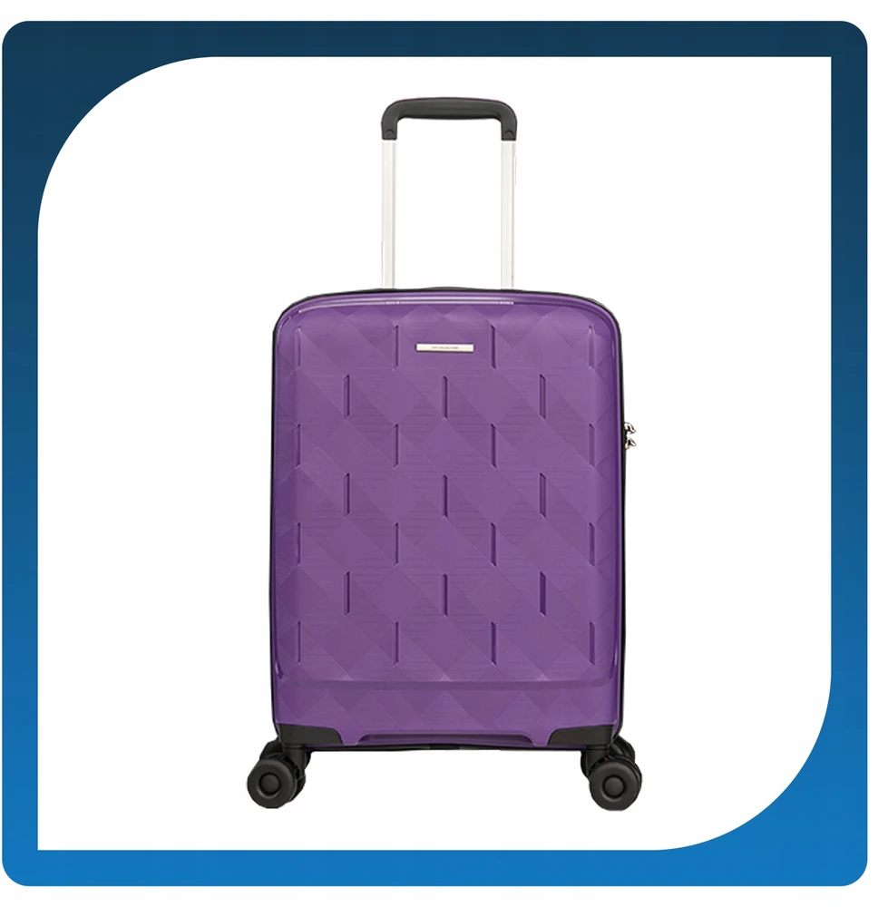 Vip Collection KALONAS LAMINAS RANKINĖ 55X37X20,5 CM RYANAIR WIZZAIR CAPRI VIOLET