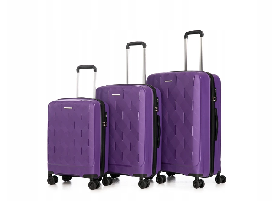 Vip Collection KALONAS LAMINAS RANKINĖ 55X37X20,5 CM RYANAIR WIZZAIR CAPRI VIOLET