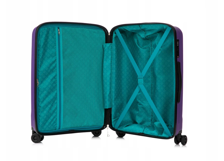 Vip Collection KALONAS LAMINAS RANKINĖ 55X37X20,5 CM RYANAIR WIZZAIR CAPRI VIOLET