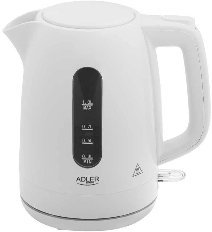 Adler Virdulys | AD 1380 W | Elektrinis | 2200 W | 1 l | Polipropilenas | 360° besisukantis pagrindas | Baltas