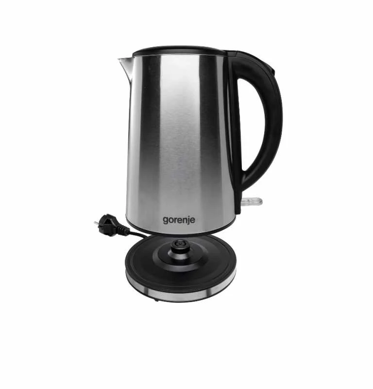 Gorenje | Virdulys | K15DWS | Electric | 2200 W | 1.5 L | Nerūdijantis plienas | 360° rotational base | Stainless Steel