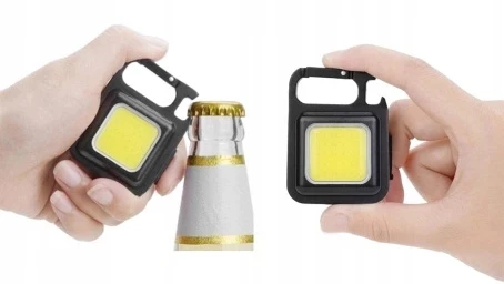 Virone Mini COB LED žibintuvėlis, 400lm, 500mAh, 6500K