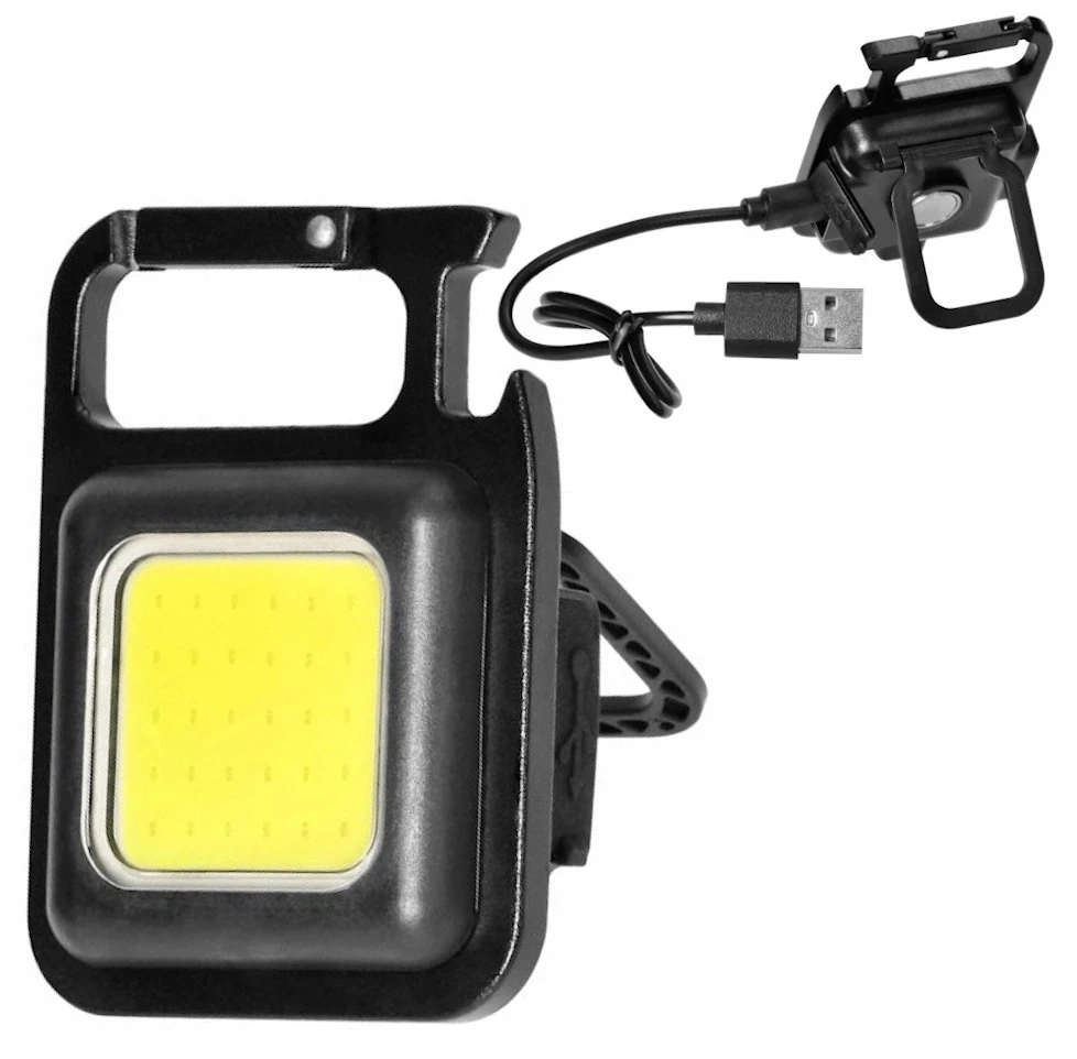 Virone Mini COB LED žibintuvėlis, 400lm, 500mAh, 6500K