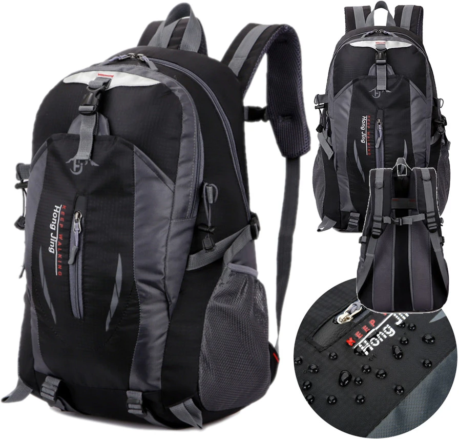 VIRŠKINĖ KUPRINĖ, JUODA, darbui, turistinė, STIPRI, sportinė, 30L