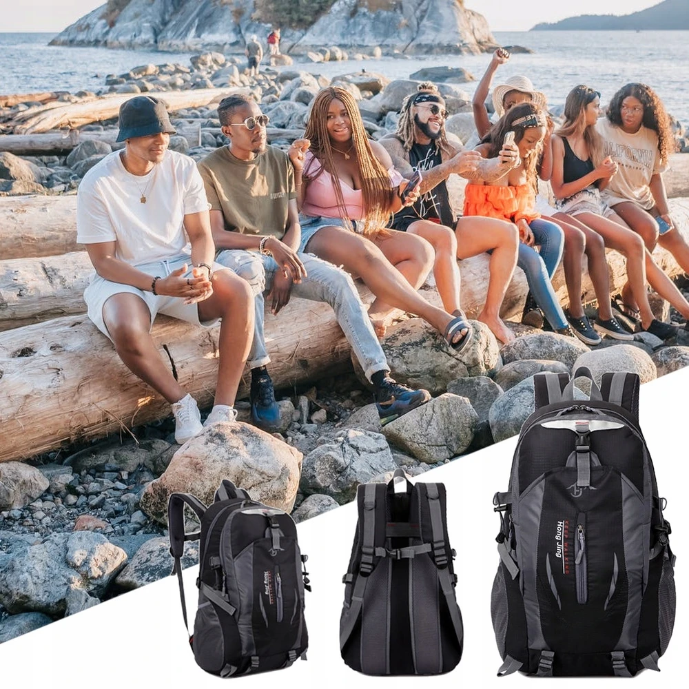 VIRŠKINĖ KUPRINĖ, JUODA, darbui, turistinė, STIPRI, sportinė, 30L