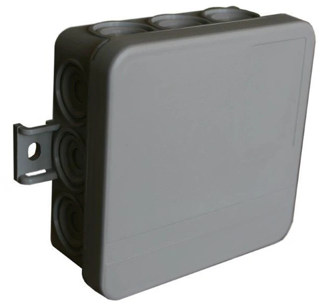 Hermetinė paskirstymo dėžutė Simet NS8 35357107 (juoda, 45x85x40mm, IP54)