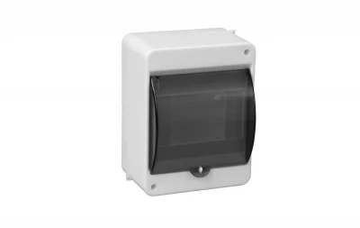 Pawbol Virštinkinis skydelis, 4 modulių, IP30, dūminis stiklas