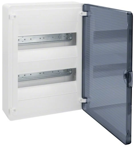GOLF2 plastikinis virštinkinis skydelis VS212PD 2x12 mod. Hager (IP40)