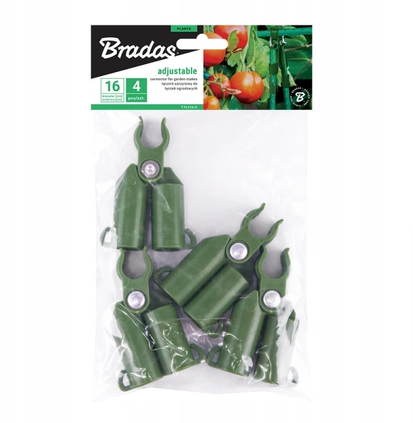 Bradas Viršutinė jungtis 16 mm poliams, 4 vnt. pakuotėje, TYLS16/4