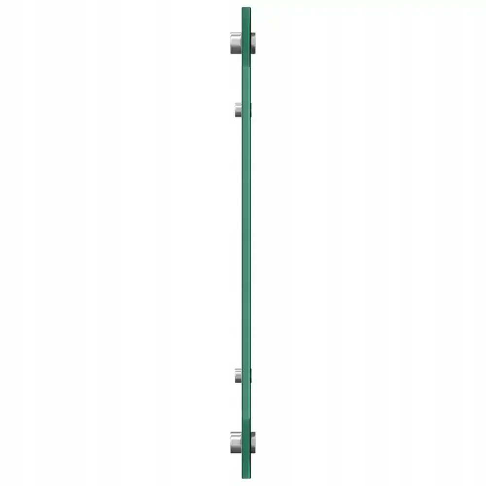 Virtuvės atbraila 2 vnt. Balta 100 x 40 cm grūdintas stiklas
