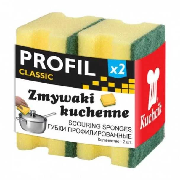Profiliuota kempinė indams plauti Kuchcik 2vnt