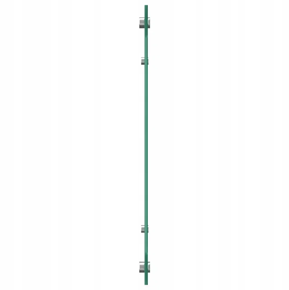 Virtuvės atbraila Juoda 110 x 50 cm grūdintas stiklas
