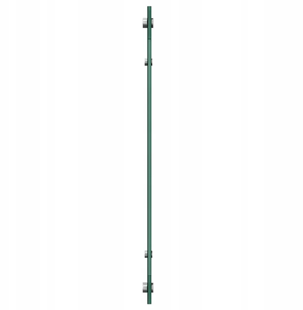 Virtuvės atbraila Juoda 70 x 60 cm grūdintas stiklas